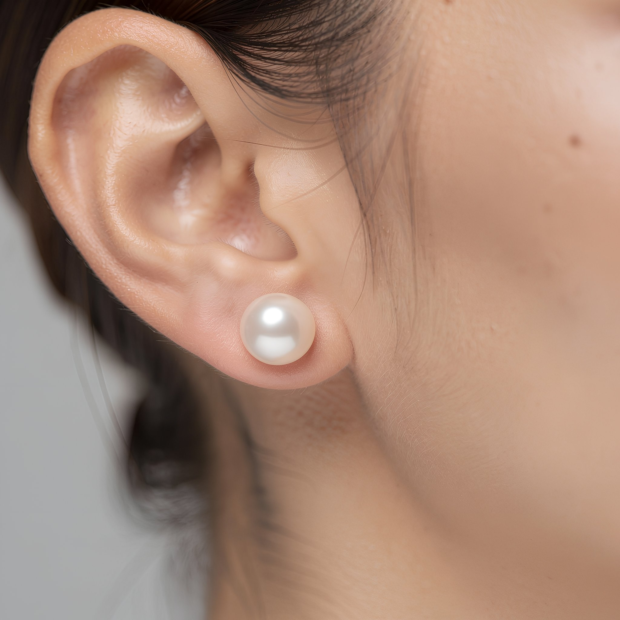 Everyday Pearl Stud Earrings – Multicolor Artificial Jewelry